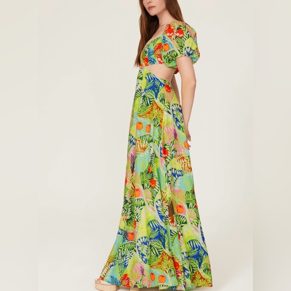 STAUD Coliseum Cutout Maxi Dress - Picture 3 of 10